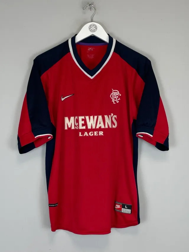 CULT KITS - 1998/99 RANGERS AWAY SHIRT (L) NIKE