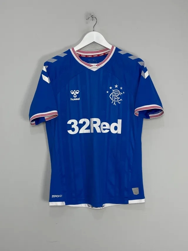 CULT KITS - 2019/20 RANGERS HOME SHIRT (M) HUMMEL