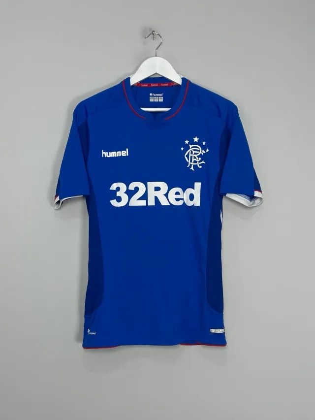 CULT KITS - 2018/19 RANGERS HOME SHIRT (S) HUMMEL