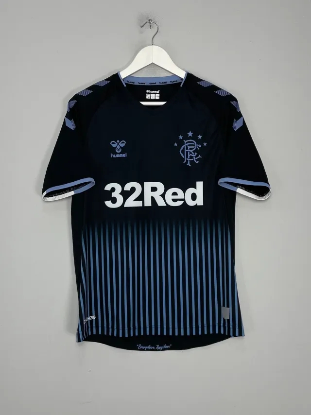 CULT KITS - 2019/20 RANGERS AWAY SHIRT (M) HUMMEL