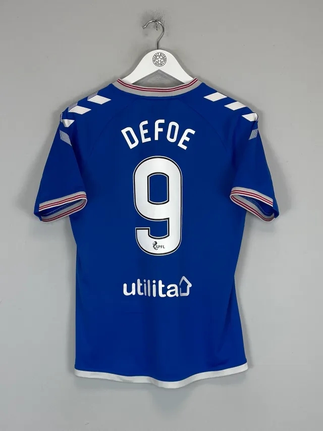 CULT KITS - 2019/20 RANGERS DEFOE #9 HOME SHIRT (S) HUMMEL