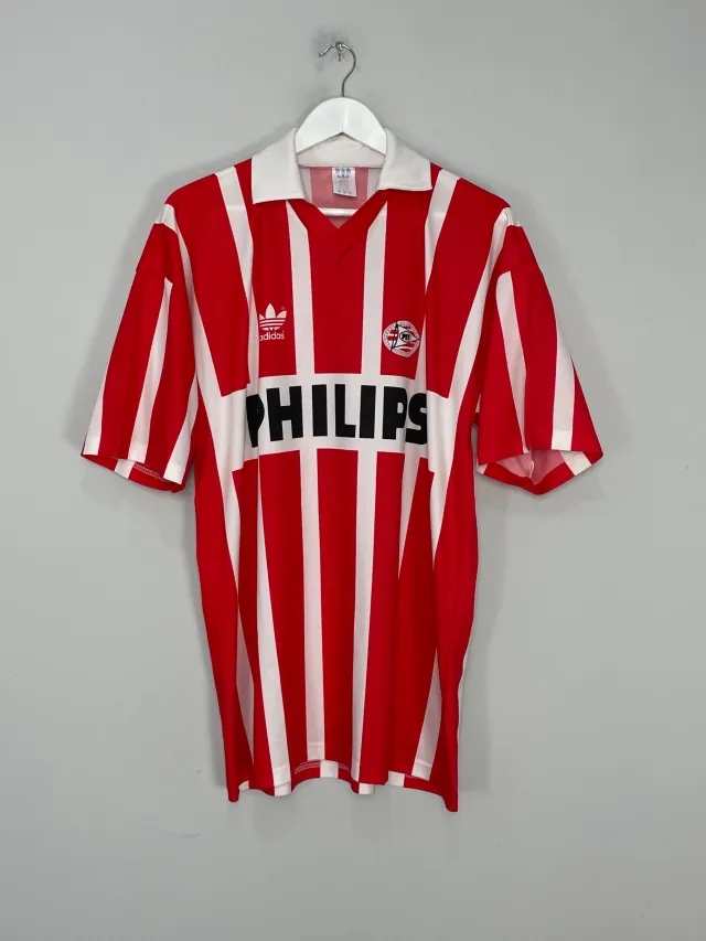 CULT KITS - 1990/92 PSV HOME SHIRT (L) ADIDAS