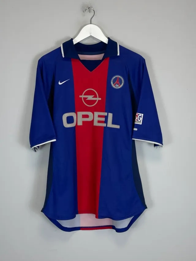CULT KITS - 2000/01 PSG HOME SHIRT (L) NIKE