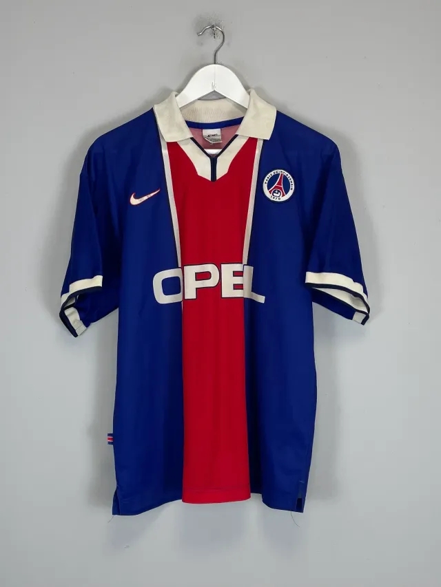CULT KITS - 1997/98 PSG *PLAYER ISSUE* HOME SHIRT (L) NIKE