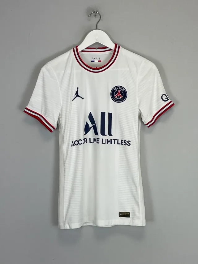 CULT KITS - 2021/22 PSG *PLAYER ISSUE* AWAY SHIRT (XS) JORDAN