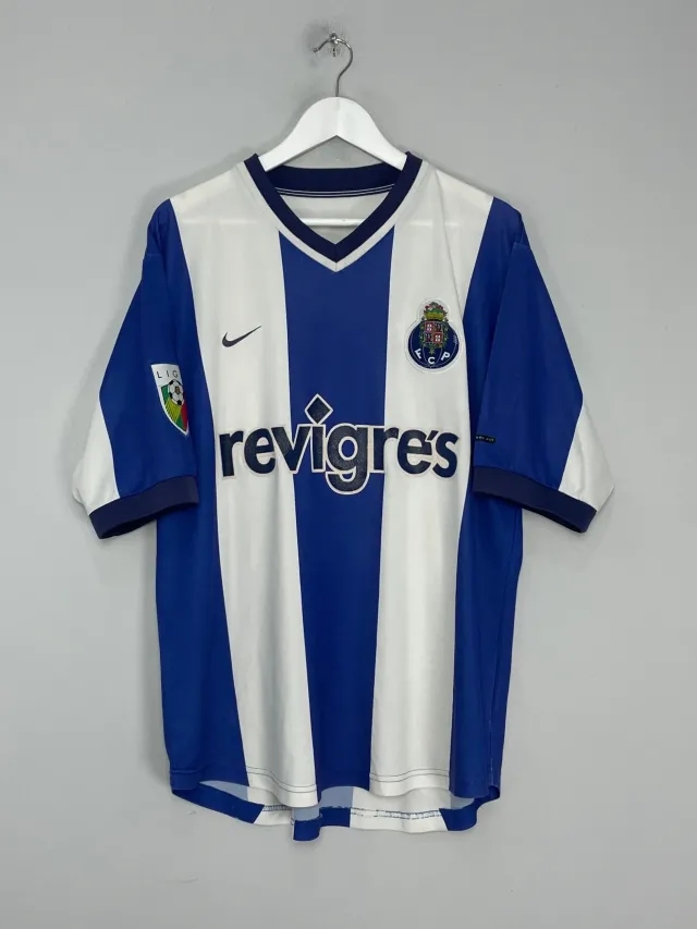 CULT KITS - 2000/01 PORTO HOME SHIRT (L) NIKE