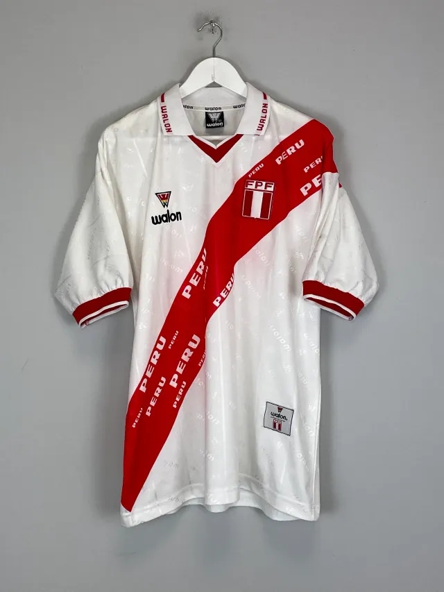 CULT KITS - 1998/00 PERU HOME SHIRT (XL) WALON