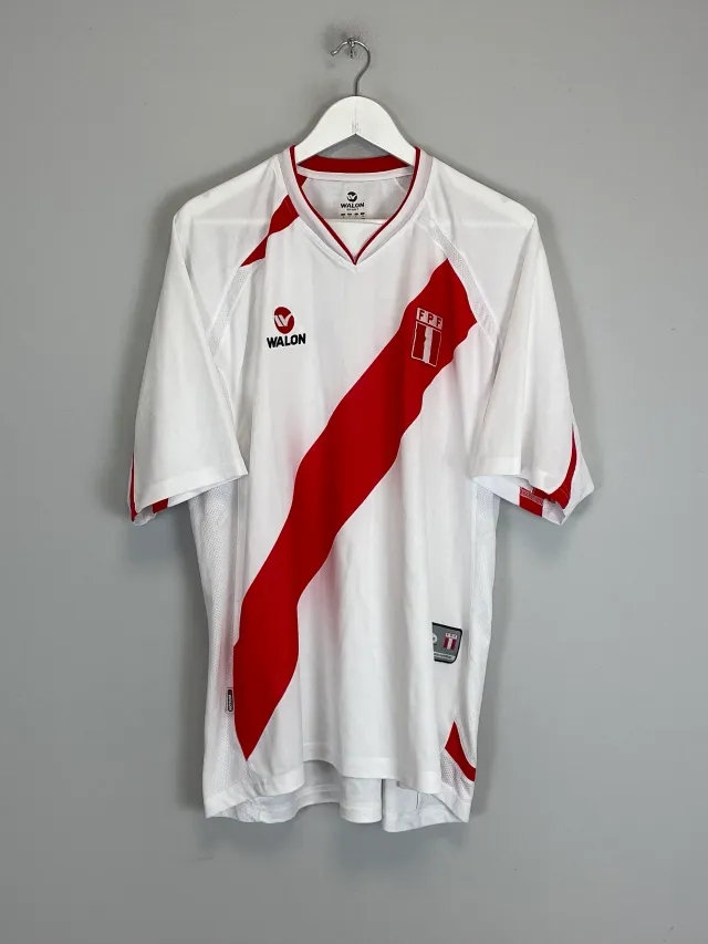 CULT KITS - 2007/09 PERU HOME SHIRT (XL) WALON