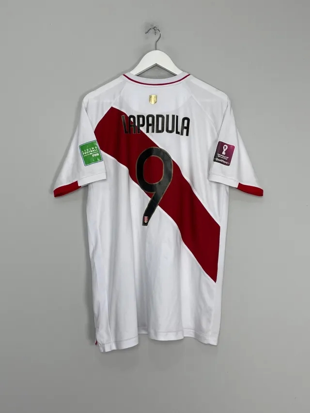 CULT KITS - 2020/21 PERU LAPADULA #9 HOME SHIRT (XL) MARATHON