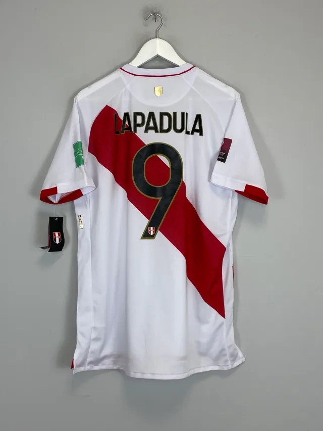 CULT KITS - 2020/21 PERU LAPADULA #9 *BNWT* HOME SHIRT (XL) MARATHON