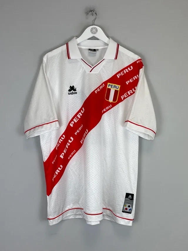 CULT KITS - 1986/87 PERU *RE-ISSUE* HOME SHIRT (XL) CALVO