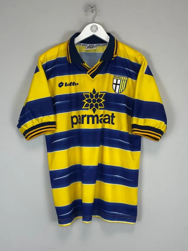 CULT KITS - 1998/99 PARMA HOME SHIRT (L) LOTTO