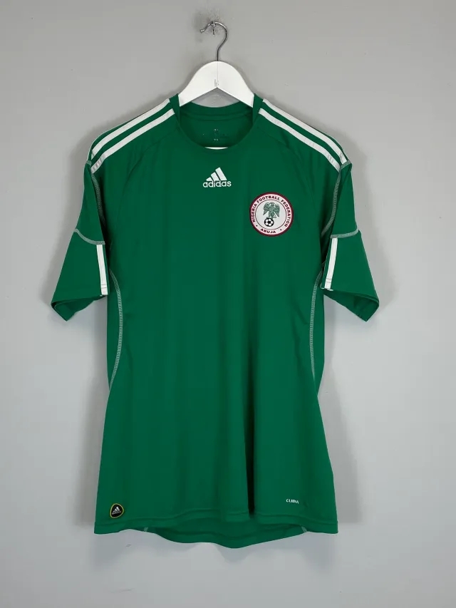 CULT KITS - 2010/12 NIGERIA HOME SHIRT (L) ADIDAS