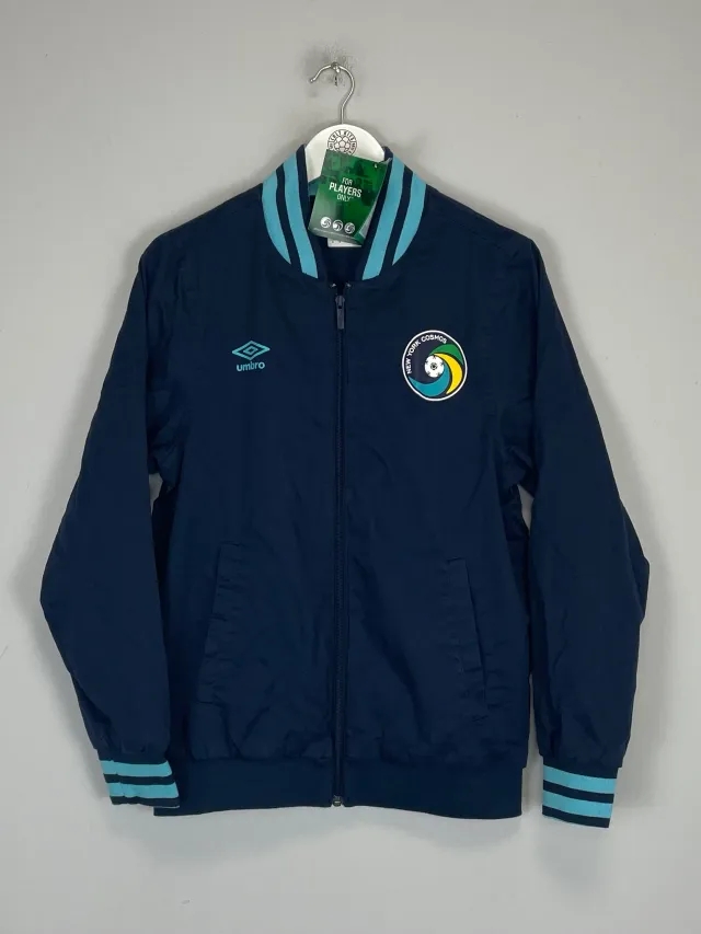 CULT KITS - 2011/12 NEW YORK COSMOS *BNWT* TRACK JACKET (S) UMBRO