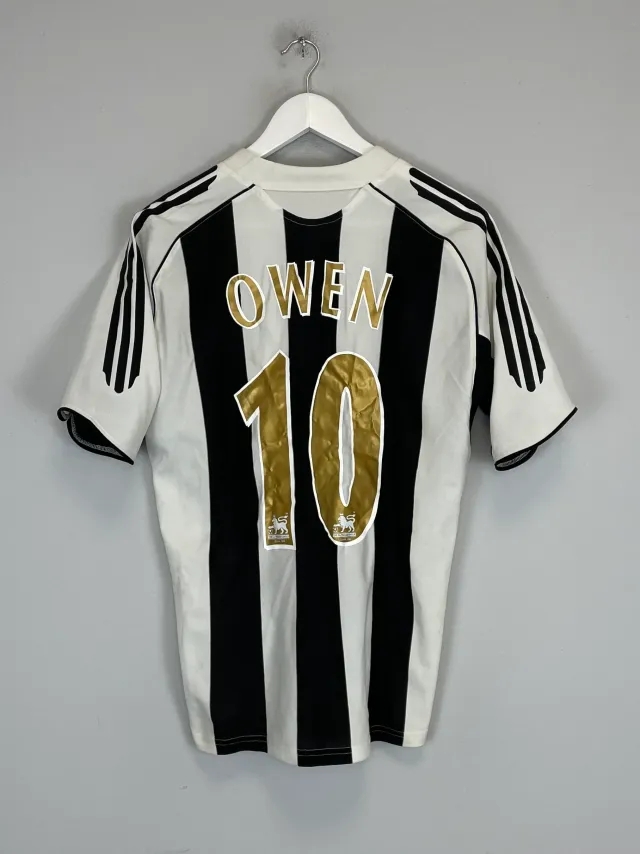 CULT KITS - 2005/07 NEWCASTLE UNITED OWEN #10 HOME SHIRT (S) ADIDAS