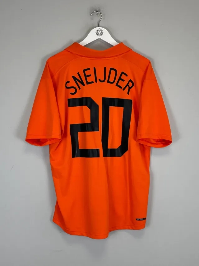CULT KITS - 2006/08 NETHERLANDS SNEIJDER #20 HOME SHIRT (XL) NIKE