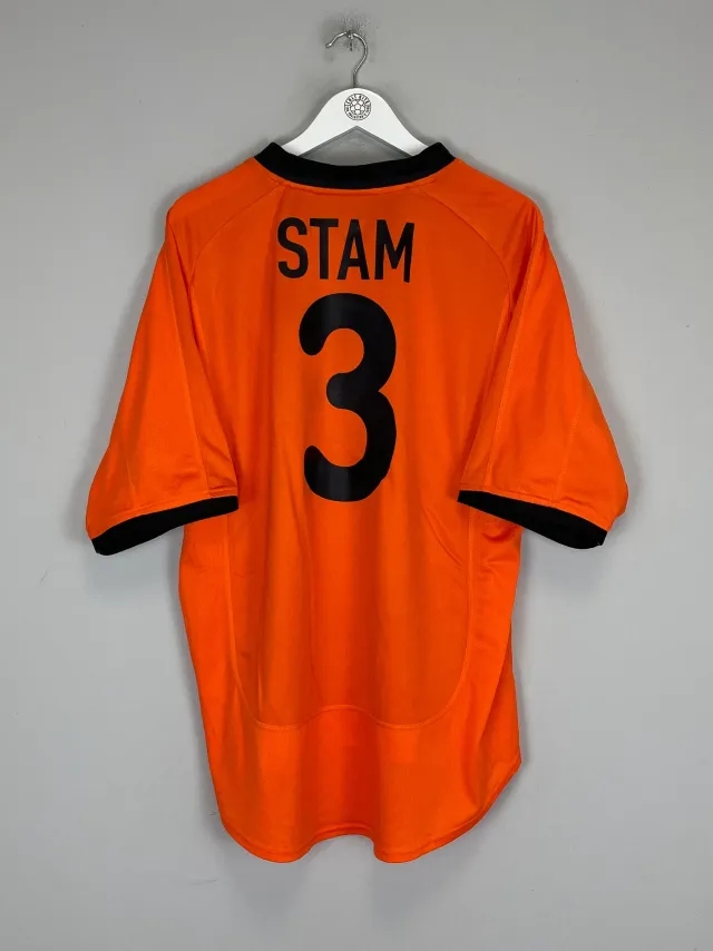 2000/02 NETHERLANDS STAM #3 HOME SHIRT (XL) NIKE | Cult Kits