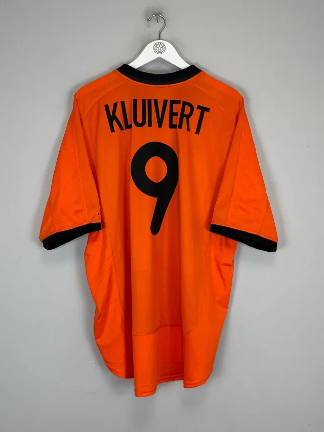 2000/02 NETHERLANDS KLUIVERT #9 HOME SHIRT (XXL) NIKE | Cult Kits
