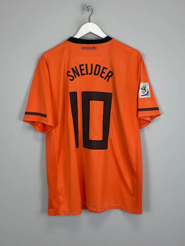 CULT KITS - 2010/11 NETHERLANDS SNEIJDER #10 HOME SHIRT (XL) NIKE