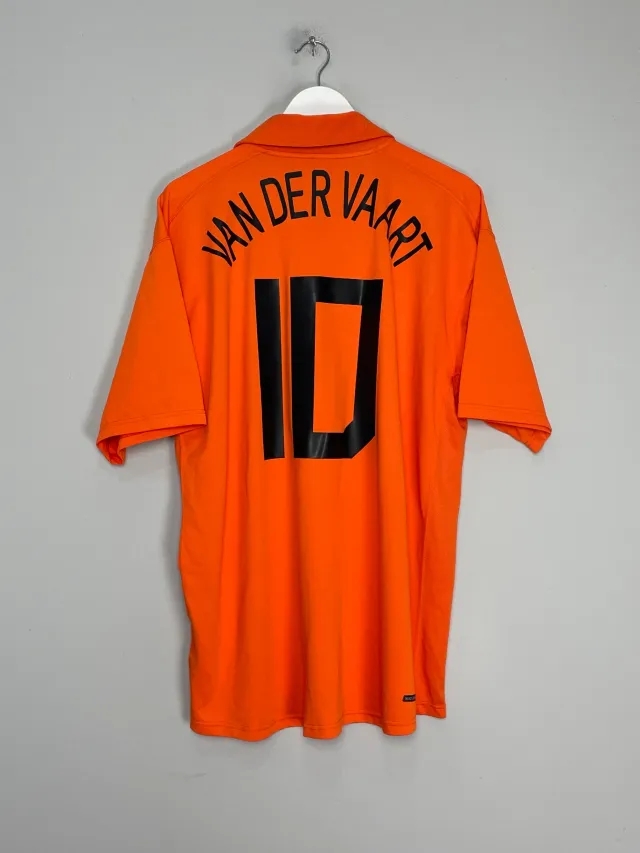 CULT KITS - 2006/08 NETHERLANDS VAN DER VAART #10 HOME SHIRT (XXL) NIKE