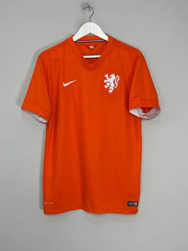 CULT KITS - 2014/15 NETHERLANDS HOME SHIRT (L) NIKE
