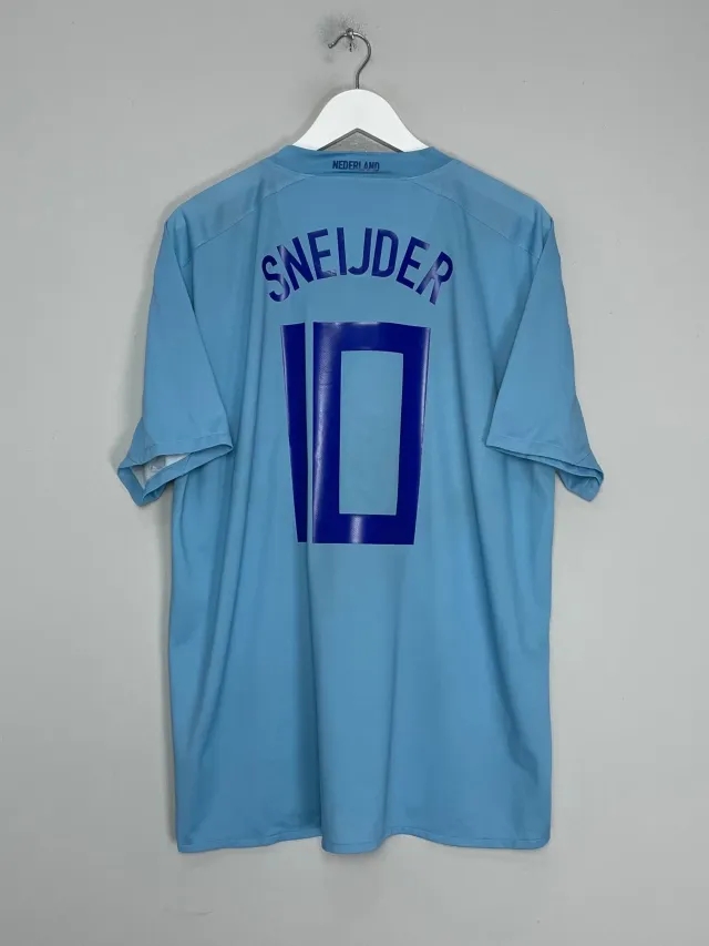 CULT KITS - 2008/09 NETHERLANDS SNEIJDER #10 AWAY SHIRT (XL) NIKE