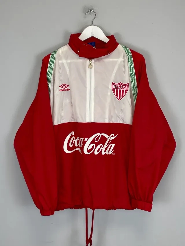 CULT KITS - 1995/96 NECAXA 1/2 ZIP JACKET (L) UMBRO