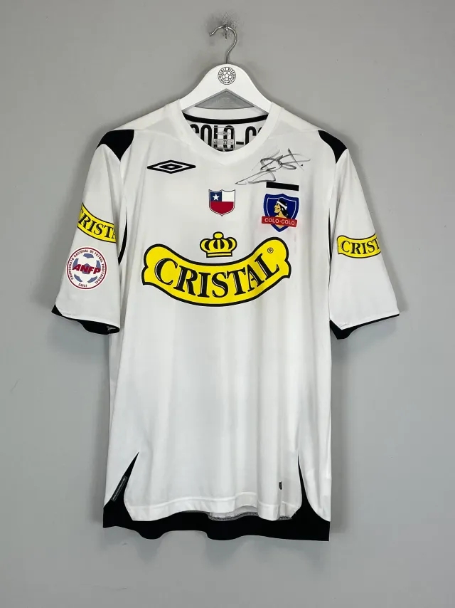 2008/09 COLO COLO FIERRO #11 *SIGNED* HOME SHIRT (L) UMBRO | Cult Kits