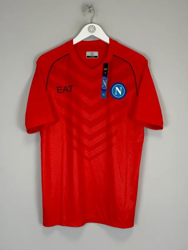 CULT KITS - 2023/24 NAPOLI *BNWT* GK TRAINING SHIRT (L) EA7