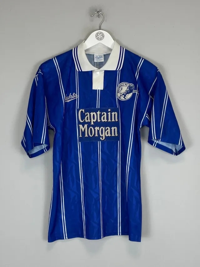 CULT KITS - 1993/94 MILLWALL BEARD #2 HOME SHIRT (S) BUKTA