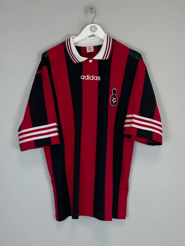 CULT KITS - 1998/99 WIGAN *MINT* HOME SHIRT (XL) ADIDAS