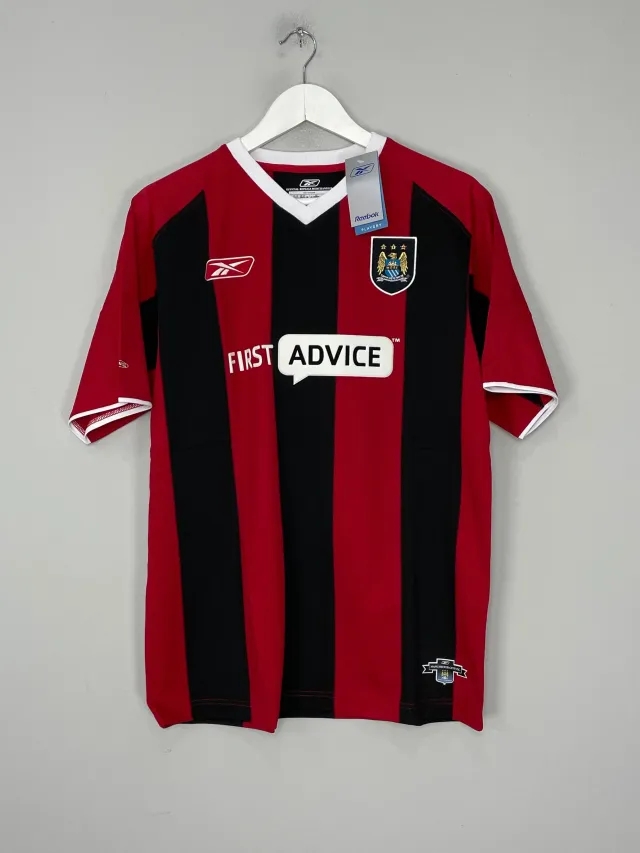 CULT KITS - 2003/04 MANCHESTER CITY *BNWT* AWAY SHIRT (S) REEBOK