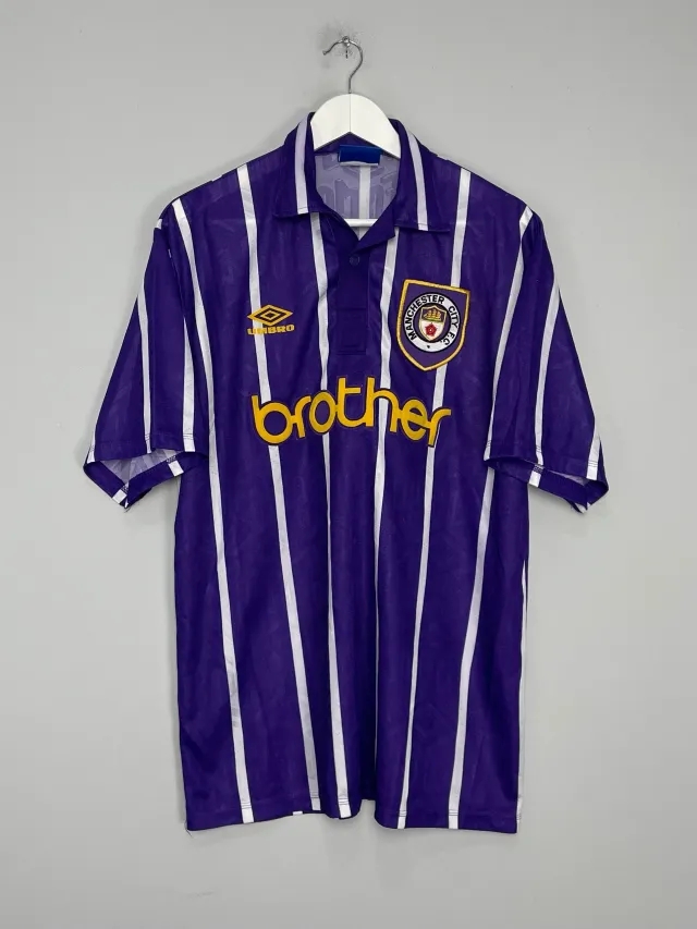 CULT KITS - 1992/94 MANCHESTER CITY AWAY SHIRT (XL) UMBRO