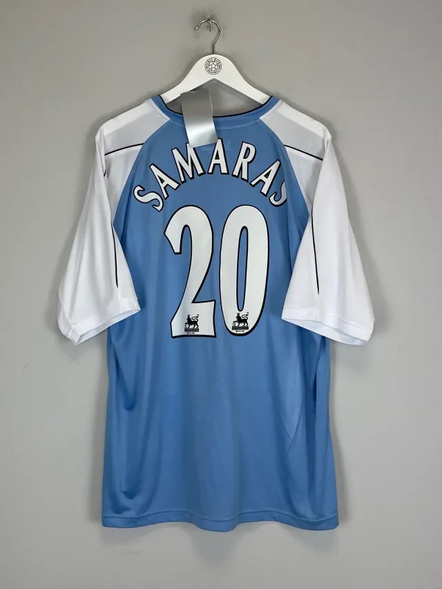 CULT KITS - 2006/07 MANCHESTER CITY SAMARAS #20 *BNWT* HOME SHIRT (XXL) REEBOK