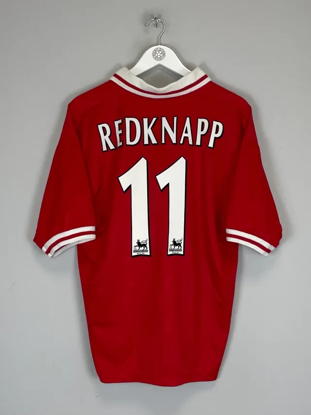 CULT KITS - 1996/98 LIVERPOOL REDKNAPP #11 HOME SHIRT (L) REEBOK