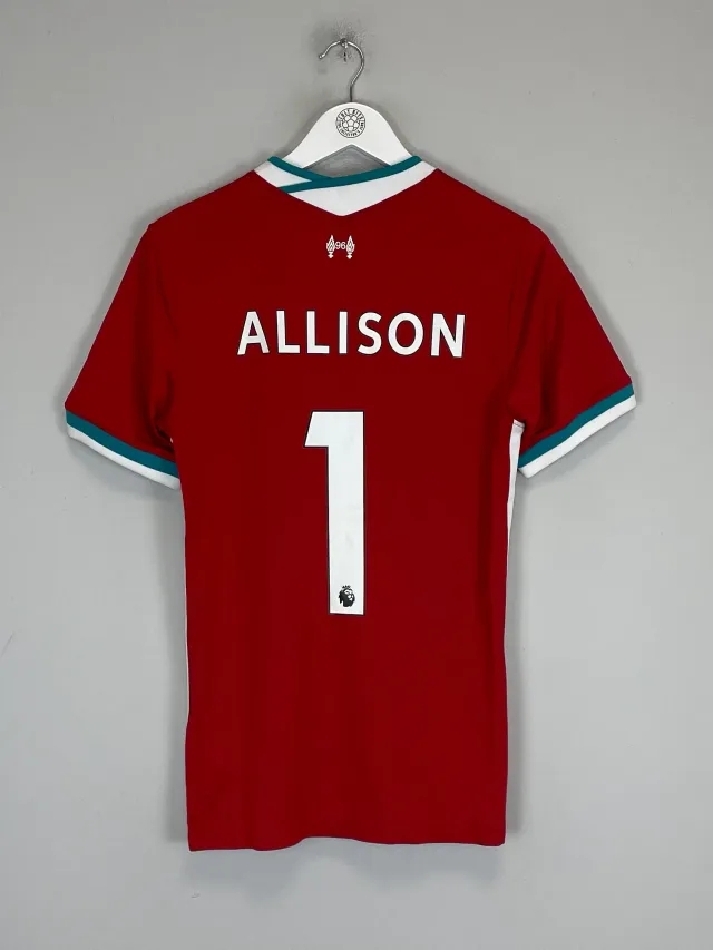 CULT KITS - 2020/21 LIVERPOOL ALLISON #1 HOME SHIRT (S) NIKE