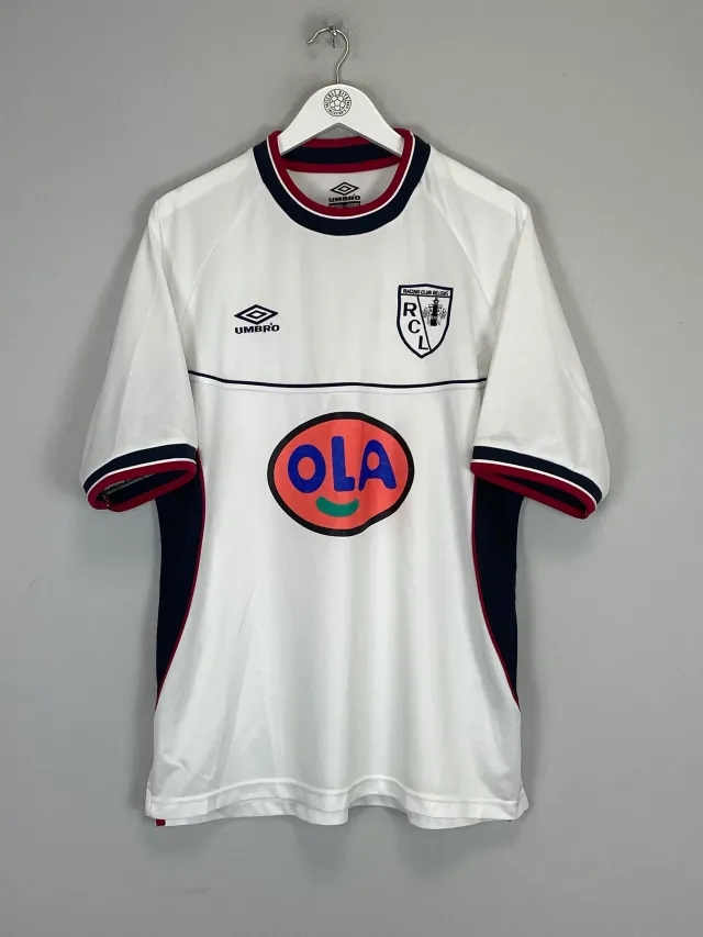 CULT KITS - 1999/00 RC LENS AWAY SHIRT (XL) UMBRO