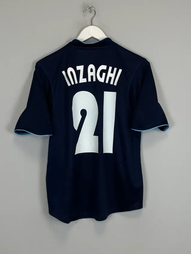 CULT KITS - 2002/03 LAZIO INZAGHI #21 AWAY SHIRT (S) PUMA