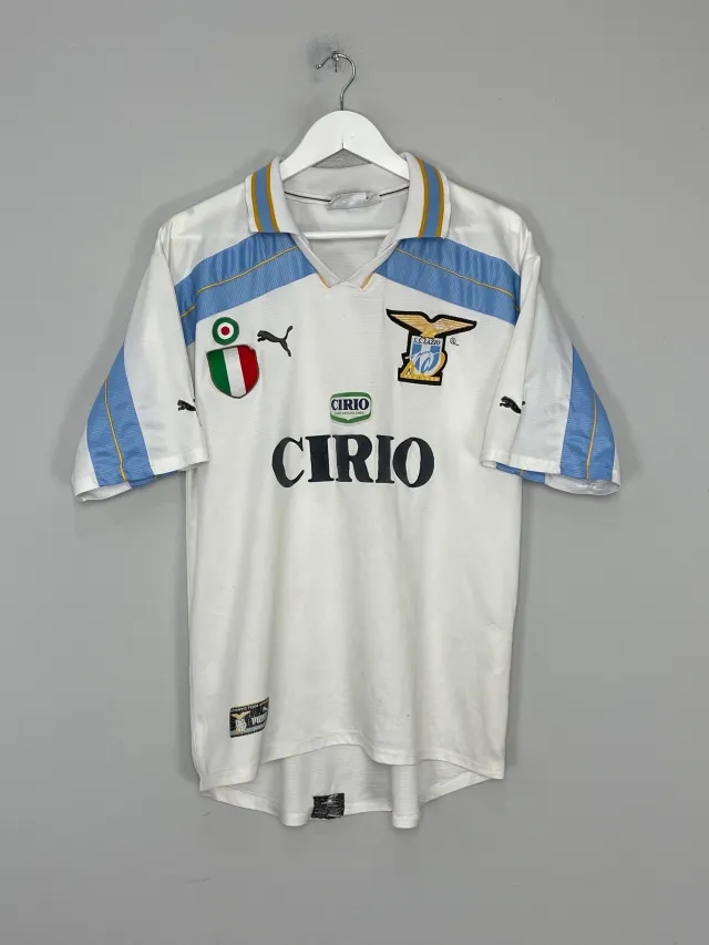 CULT KITS - 1999/00 LAZIO *CENTENARY* AWAY SHIRT (XL) PUMA