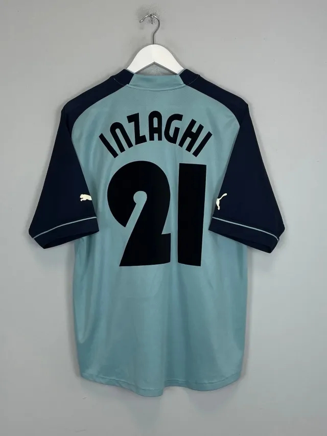 CULT KITS - 2002/03 LAZIO INZAGHI #21 THIRD SHIRT (L) PUMA