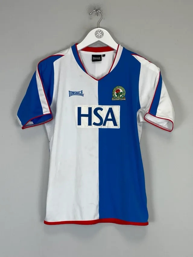 2004/05 BLACKBURN ROVERS HOME SHIRT (L.KIDS) LONSDALE | Cult Kits