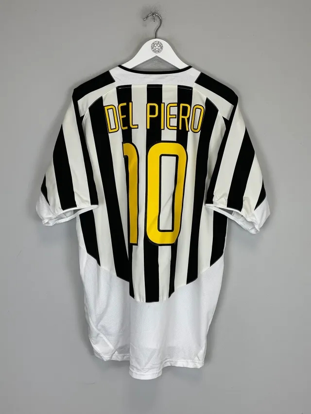 CULT KITS - 2003/04 JUVENTUS DEL PIERO #10 HOME SHIRT (XL) NIKE