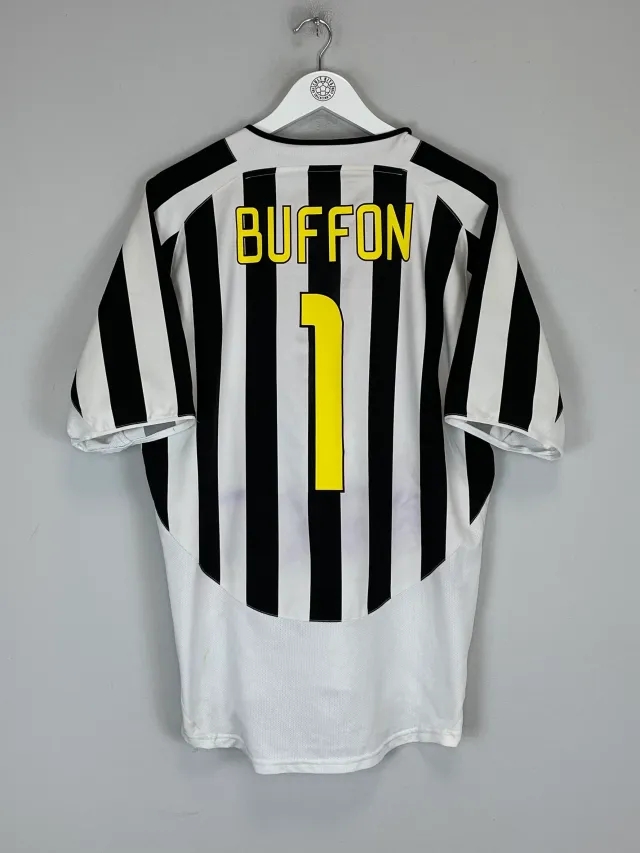 CULT KITS - 2003/04 JUVENTUS BUFFON #1 HOME SHIRT (L) NIKE