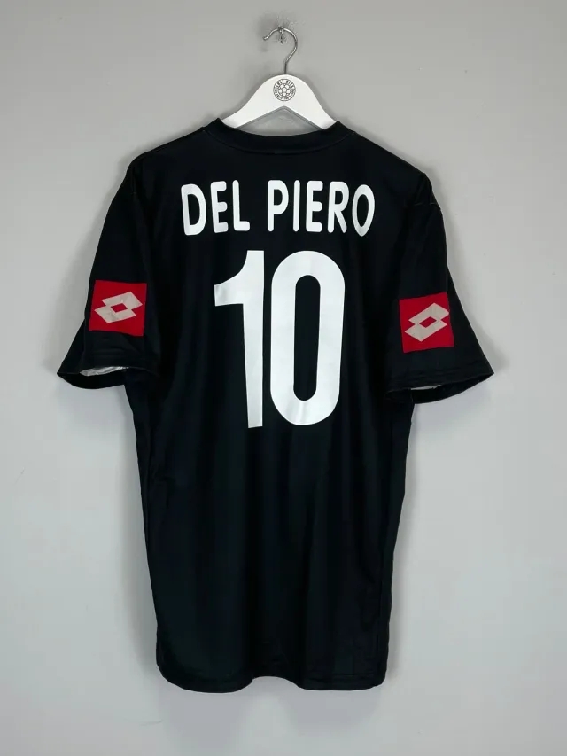 CULT KITS - 2001/02 JUVENTUS DEL PIERO #10 AWAY SHIRT (XL) LOTTO