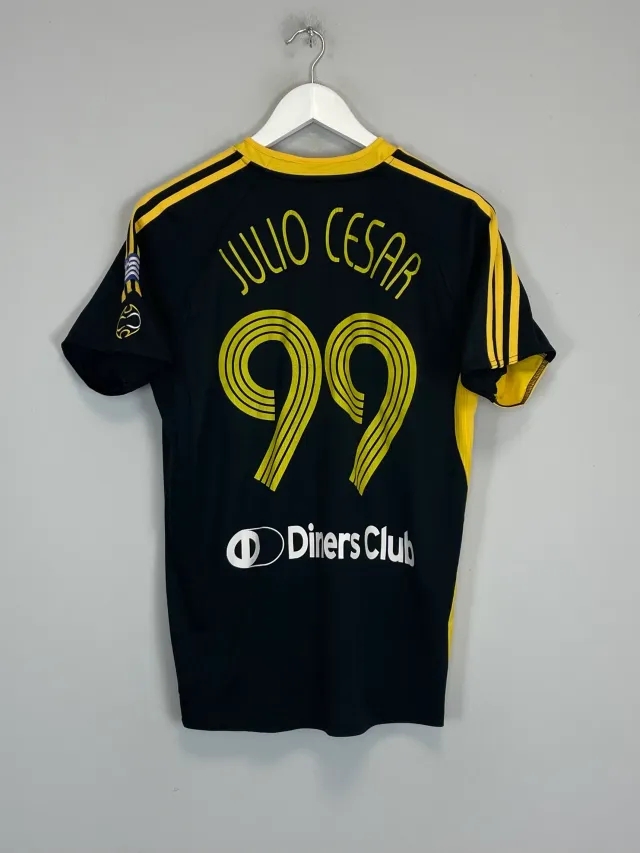 CULT KITS - 2006/07 AEK ATHENS JULIO CESAR #99 AWAY SHIRT (S) ADIDAS