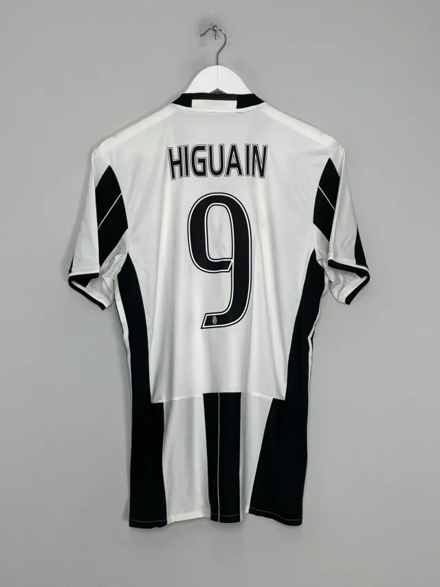 CULT KITS - 2016/17 JUVENTUS HIGUAIN #9 HOME SHIRT (M) ADIDAS