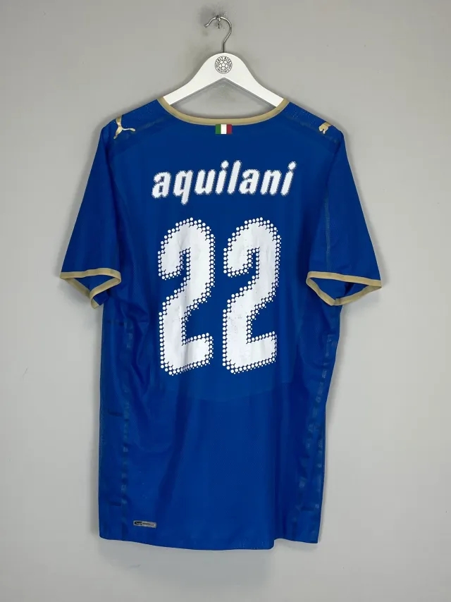 CULT KITS - 2007/08 ITALY AQUILANI #22 *PLAYER ISSUE* HOME SHIRT (XXL) PUMA