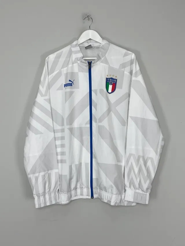 CULT KITS - 2022/23 ITALY PREMATCH TRACK JACKET (XL) PUMA