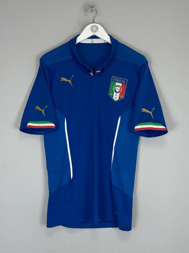 CULT KITS - 2014/15 ITALY *PLAYER ISSUE* HOME SHIRT (XL) PUMA