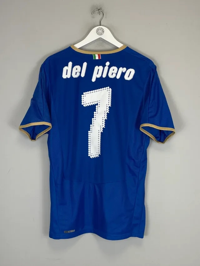 CULT KITS - 2008/09 ITALY DEL PIERO #7 HOME SHIRT (L) PUMA